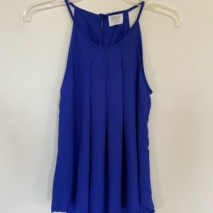 Blue Halter Tank